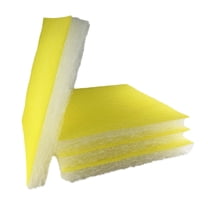 wioboy Paint Booth Exhaust Filter Pad, 20.5"x 20.5"x 2.5"(50 Pack), Fiberglass Paint Arrestor for Air Filter System(22 Gram)