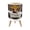 Color 4, variant on Small Trash Can with Lid Green Paradise Toucans Parrots Jungle Wild Animal tropical 1.8 Gallon Dog Proof Trash Can Round Garbage Can Waste Bin Wastebasket for Bathroom Bedroom Living Room
