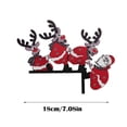 thumbnail image 3 of Festive Hangs Santa Christmas Door Corner Decoration DIY Stitching Home Design for Holiday Cheer and Laughter in Every Corner, 3 of 6