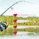 thumbnail image 1 of Señuelo de pesca suave con cola de paleta, 95mm, 4g, accesorios de pesca con cebo blando (blanco), 4 Uds., 1 of 6