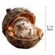 thumbnail image 2 of Artesanías Decorativas Adorno navideño de animales del bosque para árbol de Navidad, colgante acrílico de 8 cm para decoración festiva (1 unidad) Rkxzt, 2 of 8