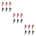 thumbnail image 4 of Maytalsory 6 Pcs Clip Crocodile Isolé Clip Alligator pour Ampère-Mètre Résistant aux Chocs Bonne Conduction 3ensemble, 4 of 6