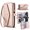 Rosegold, variant on Dteck Crossbody Wallet for iPhone 15 Plus with Detachable Magnetic Phone Case, Compatible with MagSafe, RFID Blocking PU Leather Flip Cover Wrist Strap Zipper Card Holder Slots,Rosegold