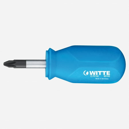 

Witte 95192 Pro Pozidriv Stubby Screwdriver #2 x 25mm