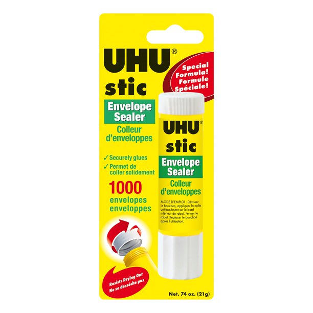 Barra de pegamento STAEDTLER UHU para sellar sobres 21 g