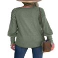 thumbnail image 4 of Stylish and Warm Women‘s Pullover with Ruched Detailing, 4 of 5