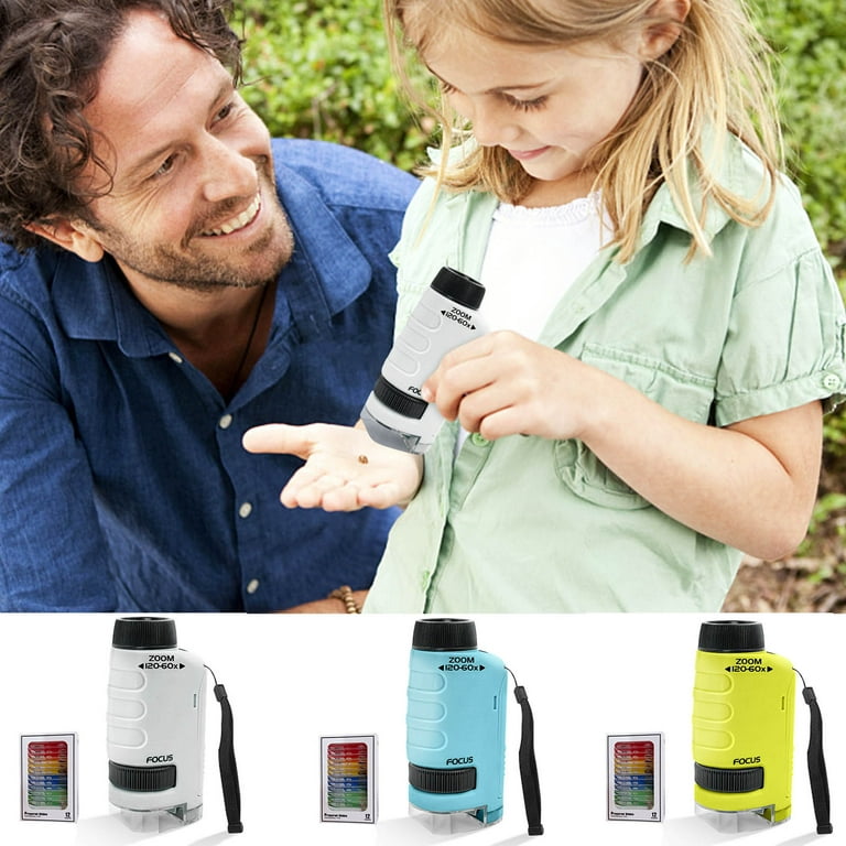 Minilabsters Miniscope Kids, Miniscope Portable Microscope Kids