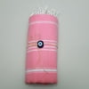 Linum Home 100% Turkish Cotton Lucky Striped Pestemal Beach Towel