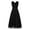 Black, variant on Alvivi Kids Sleeveless Ruched Chiffon Long Dress Flower Girls Wedding Pageant Bridesmaid Dress Pink 12