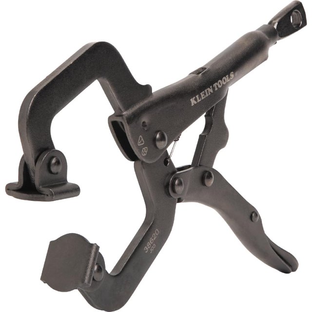 Pinzas con cierre Klein Tools 38620, pinza en C con almohadilla giratoria de 6 pulgadas