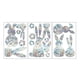 thumbnail image 2 of Pegatinas de Colores onlyliua para Ventanas con Atrapasueños y Flores, 2 of 6