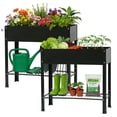 thumbnail image 1 of Noble House 2PCS Raised Garden Bed with Legs,Herbs Planting, 1 of 5