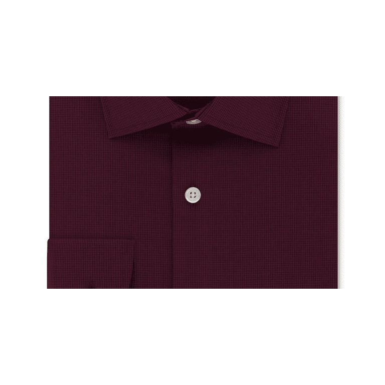 Tommy hilfiger maroon best sale shirt