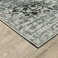 thumbnail image 2 of Oriental Weavers Gemini Area Rug - 001X2 - 9'10" x 12'10" - in Ivory/ Blue - Modern Style, Stain Resistant, Family and Pet Friendly , Family, Dining, Living Room Rug, 2 of 2