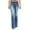 Light Blue, variant on ManxiVoo Women Micro Flare Jeans Middle Waist Bootcut Design for a Versatile Casual Look and All Day Comfort L Size Black