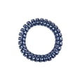 thumbnail image 2 of Amelia Beauty Products 8 Medium Smooth Elastic Hair Coils, 2.25in Diameter Spiral Hair Ties, Gentle on Hair, Strong Hold and Minimizes Dents and Creases, Sapphire Blue, 2 of 9