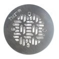 thumbnail image 1 of Floor Choice 4.25" Bamboo Circle Shower Drain, 1 of 1