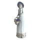 thumbnail image 2 of Figura de niña de cerámica, artesanía nórdica, estatua de dama de porcelana, estatua de niña moderna para Estilo D, 2 of 7