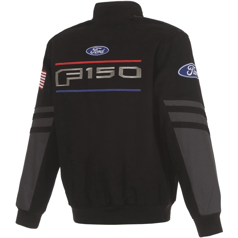90s JH Design Ford フォード レーシングジャケット L JH Design Men's Ford F150 Jacket an Embroidered Classic