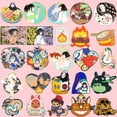 thumbnail image 2 of 50 Estilos " Miyazaki Hayao " Anime Solapa Pin Totoro Esmalte Broche Chihiro Insignia Regalos Para Amigos Ropa Accesorios, 2 of 4