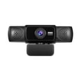 thumbnail image 1 of Yeacher 1080P 2MP Webcam Wide Angle 30fps Manual Focusing Cam Noise-reduction Microphone Laptop Computer Camera USB Plug & Play for Laptop Desktop, 1 of 7