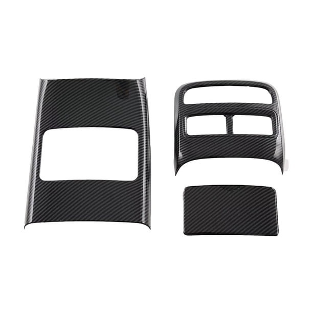 Accesorio de protección interior de coche Repuestos para vehículos negros Fácil de montar Estilo E