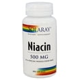 thumbnail image 1 of Solaray - Niacin 500 mg. - 100 Capsules, 1 of 2