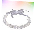 thumbnail image 3 of Accesorios para el cabello de dama de honor, lazo ajustable para el cabello, accesorios para el cabello para mujer, Tiara de boda, diademas de cristal para novia, 3 of 5