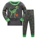thumbnail image 3 of Conjuntos de Pijamas de dinosaurio de Navidad para niños de 3 a 8 años, ropa de dormir a rayas, Pijamas de Papá Noel para bebés, 3 of 4