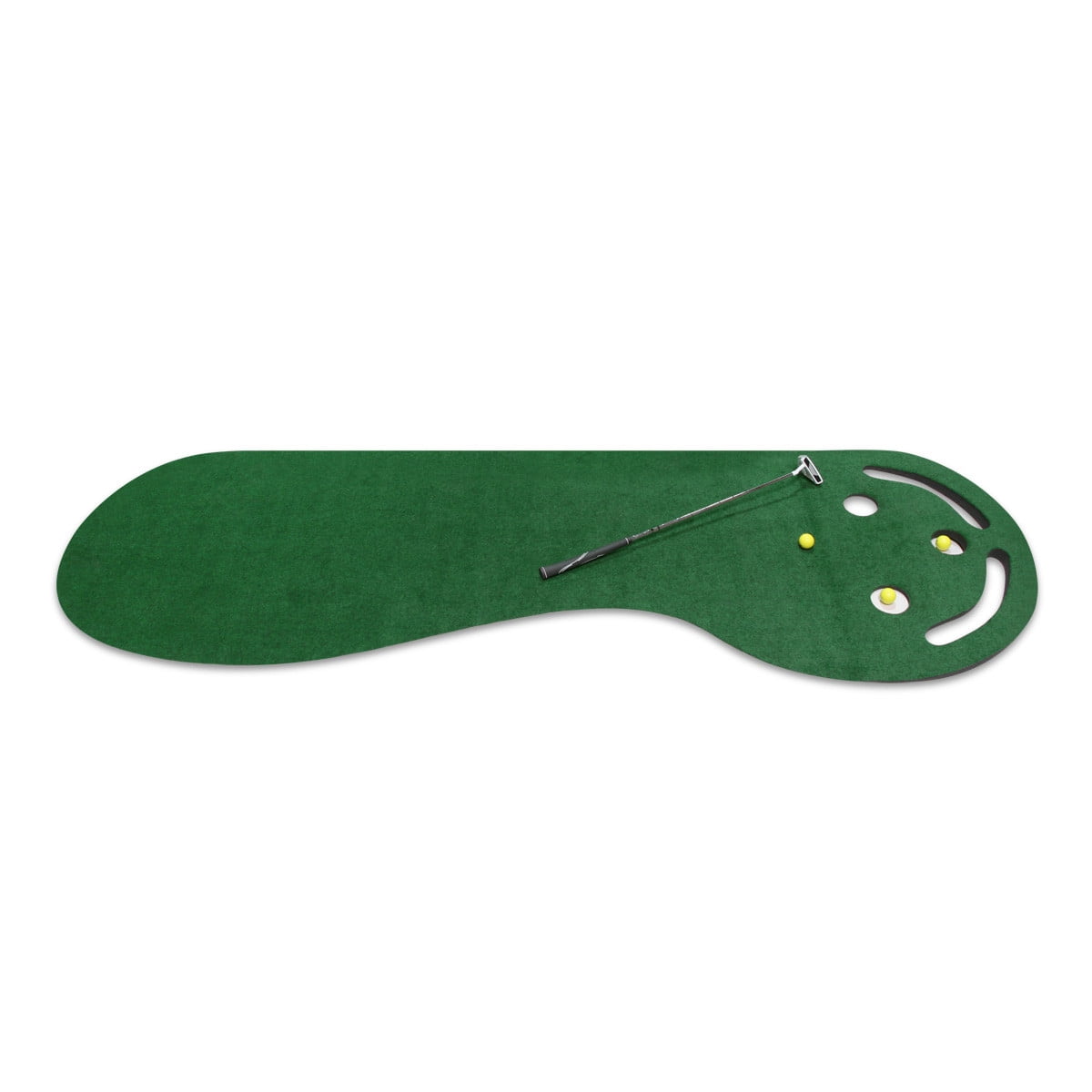 Intech 3 Hole Portable Golf Putting Mat