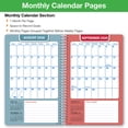 thumbnail image 5 of Global Datebooks Secondary Student Planner AY 2026-2027 - Block Style - 5.5"x8.5" (Doodles), 5 of 9