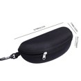 thumbnail image 3 of Estuche para anteojos EVA Soporte para anteojos Cremallera Accesorios para anteojos (Negro), 3 of 5