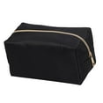 thumbnail image 2 of Travel Makeup Bag Lightweight Multifunctional Waterproof Portable Cosmetic Pouch Black, 2 of 7