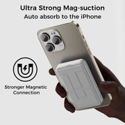 10000mAh Portable Magnetic Wireless Charge Power Bank w/ Phones Stand