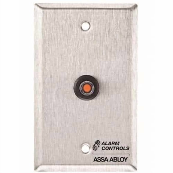 Alarm Controls RP-44 Remote Wall plate with Single DPDT Switch, Single Gang