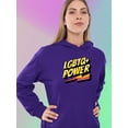 thumbnail image 2 of Lgbtq+ Power Golden Banner Hoodie Women -Smartprints Designs, Female XX-Large, 2 of 4
