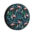 thumbnail image 1 of Balery Flamingos And Birds Cubiertas para Neumáticos - Protector Resistente para Neumáticos de Camioneta, SUV, Remolque, Camper y RV-15 inch, 1 of 6