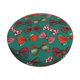 thumbnail image 1 of Balery red and green bow tie Fundas de asiento para taburete de bar redondo de tela de terciopelo ajustables que protegen de arañazos y manchas para sillas de 14 a 17 pulgadas.-12 inch, 1 of 7