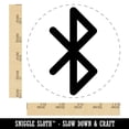 thumbnail image 2 of Bluetooth Symbol Rubber Stamp for Scrapbooking Crafting Stamping - Large 1-1/4 Inch, 2 of 7