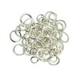 thumbnail image 2 of 30 Uds. De Conector Infinito De Alambre Trenzado Plateado, Joyería DIY, Fabricación DIY Sunnimix Joyería de DIY que hace, 2 of 6