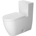 thumbnail image 2 of Duravit 2185010002 Starck 1.28 GPF Elongated Chair Height Toilet with Left Hand Lever, White, 2 of 3