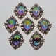 thumbnail image 3 of 20 Piezas Botón de de Imitación Flatback Cabochon Adorno Decoración de Bricolaje, 3 of 9