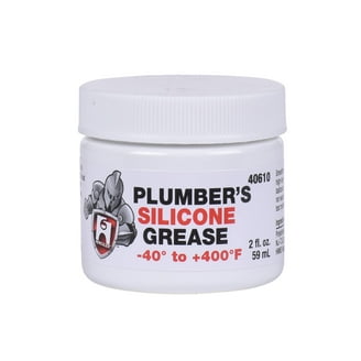 Plumber's Grease Rectorseal Plumbers Grease - 2oz Tube For Faucets, Valves & Stems Food Grade Silicone Grease