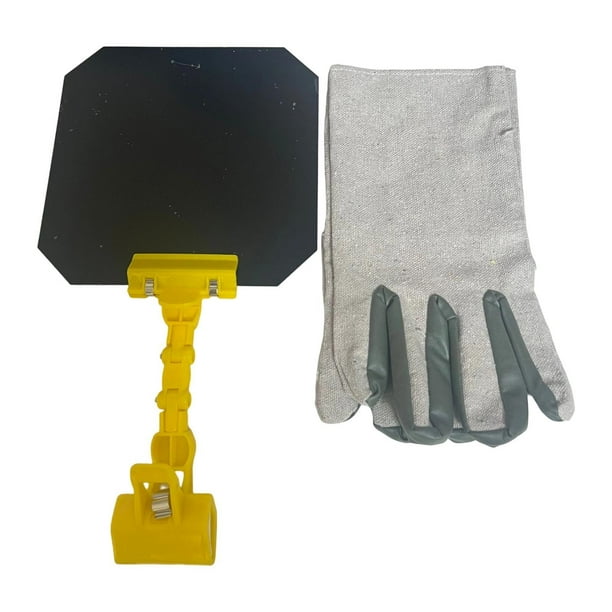 Panel de oscurecimiento para soldadura, careta de soldadura portátil profesional, protege el rostro de Cuadrado