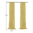 thumbnail image 6 of Kripyery Sequin Curtain Solid Color Shiny Long Glitter Foldable Party Decoration Easy Installation Wedding Party Sequin Panel Party Favors, 6 of 8