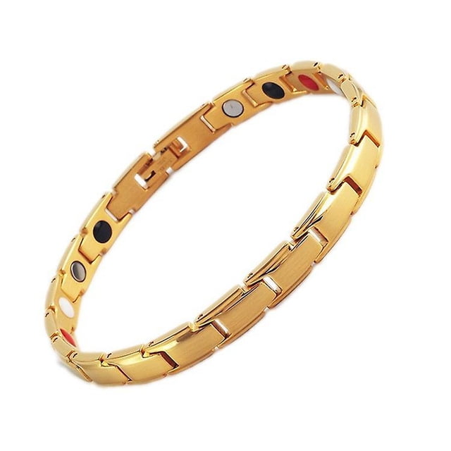 Pulsera magnética de drenaje linfático Pulsera adelgazante terapéutica Promueve el oro sanguíneo