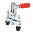 thumbnail image 1 of Quick Release Toggle Clamp, 20mm Stroke Push Pull Quick Clamp Flange Base  for Workpiece Fixing for Table Saw, 1 of 7