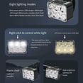 thumbnail image 4 of High-Visibility Front And Rear Light for Night Riding Rechargeable USB Quick-Release Installation Multiple Light Modes for Outdoor Cycling Enthusiasts, 4 of 6