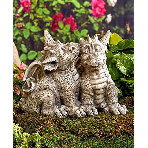 Accents Depot Dragon Couple Garden Statue