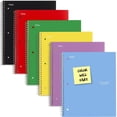 thumbnail image 2 of Five Star 3 Subjects 150pg Wide Ruled Spiral Notebook (Colors May Vary): Perforated, 3 Hole Punched, Flexible Cover, 2 of 7